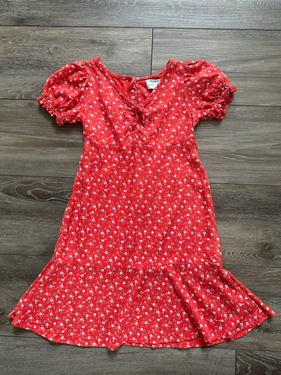 Old Navy Other - 🌞Sale 3 for $15 Old Navy Red Floral Girls' XL/Casual Dress